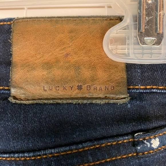 Lucky Brand Brooke Straight dark wash mid rise jeans Size 2/26 - Picture 8 of 8